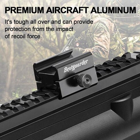 Metal Picatinny to Picatinny Rail Mount Clamp Adapter About 21mm-30mm Adjustable Width for Most Rails etc. in Saudi Arabia