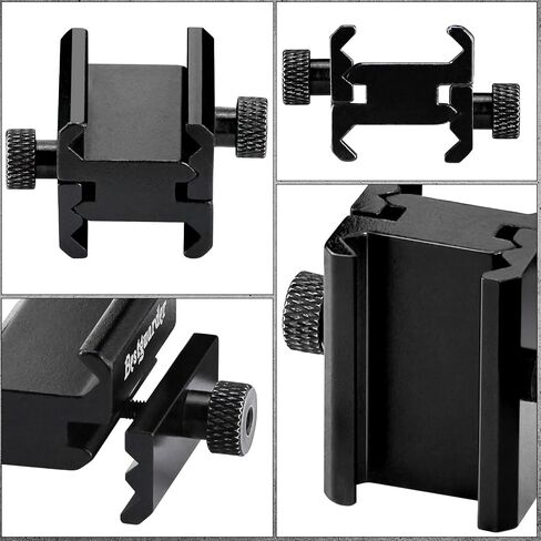 Metal Picatinny to Picatinny Rail Mount Clamp Adapter About 21mm-30mm Adjustable Width for Most Rails etc. in Saudi Arabia