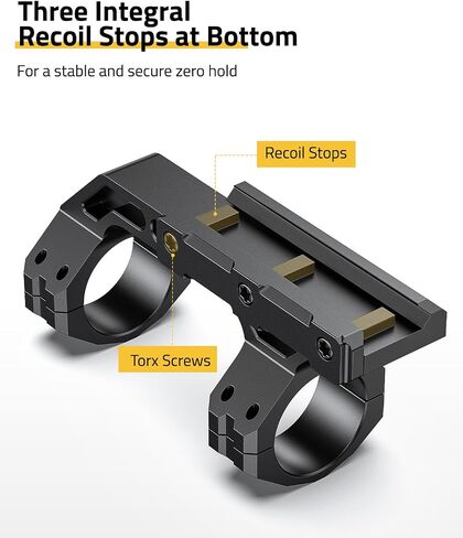CVLIFE Precision Cantilever Scope Mount - Offset Dual Ring Scope Mount for Picatinny Rails - One Pieces in Saudi Arabia
