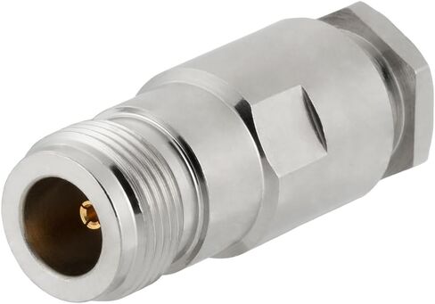 5 PCS N Female Kit Solder RF Connectors 50 ohm N Female Jack RF Coaxial Connector Adapter for RG8 VLMR400 RG213 RF Coax Cable in Saudi Arabia
