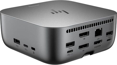 حزمة النسخ المتماثل HP 280W G6 Thunderbolt 4 Ultra Dock Port مع محور DKZ (محطة إرساء Thunderbolt/USB-C العالمية، كابل واحد للشحن ونقل البيانات إلى أي كمبيوتر محمول من العلامة التجارية) AW5M5UT#ABA (5 عبوات) in Saudi Arabia