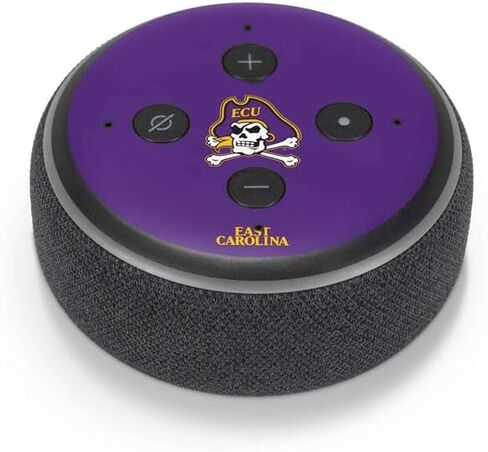 Skinit Decal Audio Skin Compatible with Amazon Echo Dot 3 - Officially Licensed East Carolina University ECU Pirates Design in Saudi Arabia