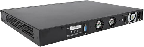 HUNSN 1U Firewall Appliance، OPNsense، Untangle، Sophos، Kerio، VPN، Network Rackmount، I5 7500، RJ10، 8 x I211 LAN، 4 x SFP+ 10GbE X710، 0 RAM، 0 تخزين، Barebone بدون نظام in Kuwait
