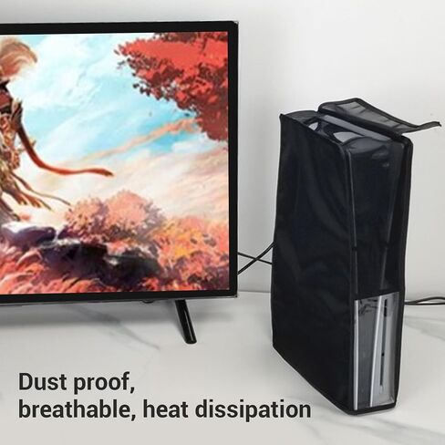Vertical Mode Dust Cover for Slim Digital and Disc Edition, Dust Guard for for Slim Disc, Digital Console 2023, Protective Case Cover in Saudi Arabia