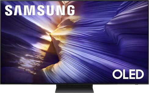 Samsung QN77S90FAFXZA 77 Inch 4K OLED Smart TV with a WireLogic Ruby 8ft Ultra High Speed 4K-8K-10K HDMI Cable (2025) in Saudi Arabia