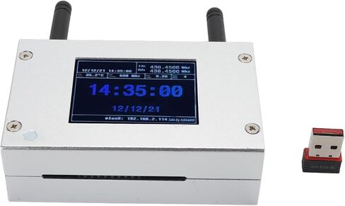 MMDVM دوبلكس هوت سبوت مجلس الألومنيوم الإسكان اللون عرض دعم C4FM DMR DSTAR P25 مودم صوت رقمي متعدد الأوضاع مع بطاقة ذاكرة 8G in Saudi Arabia