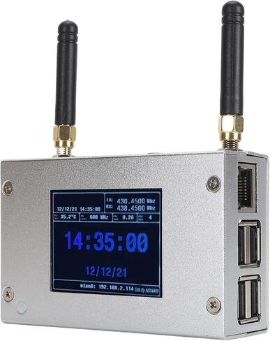MMDVM دوبلكس هوت سبوت مجلس الألومنيوم الإسكان اللون عرض دعم C4FM DMR DSTAR P25 مودم صوت رقمي متعدد الأوضاع مع بطاقة ذاكرة 8G in Saudi Arabia