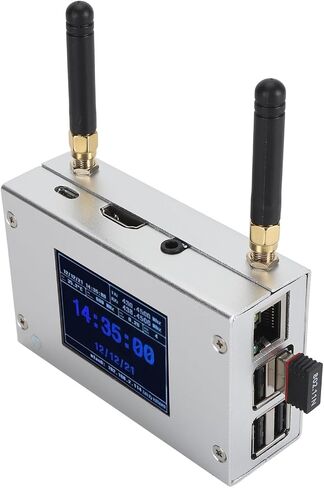 MMDVM دوبلكس هوت سبوت مجلس الألومنيوم الإسكان اللون عرض دعم C4FM DMR DSTAR P25 مودم صوت رقمي متعدد الأوضاع مع بطاقة ذاكرة 8G in Saudi Arabia