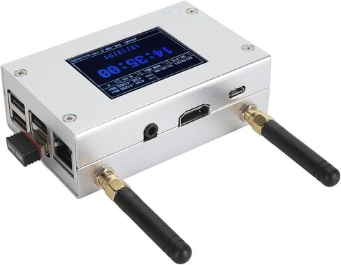 MMDVM دوبلكس هوت سبوت مجلس الألومنيوم الإسكان اللون عرض دعم C4FM DMR DSTAR P25 مودم صوت رقمي متعدد الأوضاع مع بطاقة ذاكرة 8G in Saudi Arabia