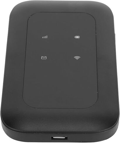 Drfeify Compact SIM WiFi Dongle 4G LTE USB WiFi Modem 150Mbps تنزيل 10 أجهزة مشاركة بطارية 2100mAh Wireless LTE Router للهاتف اللوحي والكمبيوتر المحمول in Kuwait
