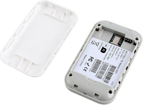 Generic بطاقة راوتر 4G مدمجة، راوتر واي فاي محمول يدعم 10 أجهزة إنترنت غير محدود بسرعة 150 ميجا بت في الثانية للجيب، جهاز نقطة اتصال متنقلة، مودم إنترنت لاسلكي صغير للسفر في السيارة (الولايات المتحدة) in Saudi Arabia