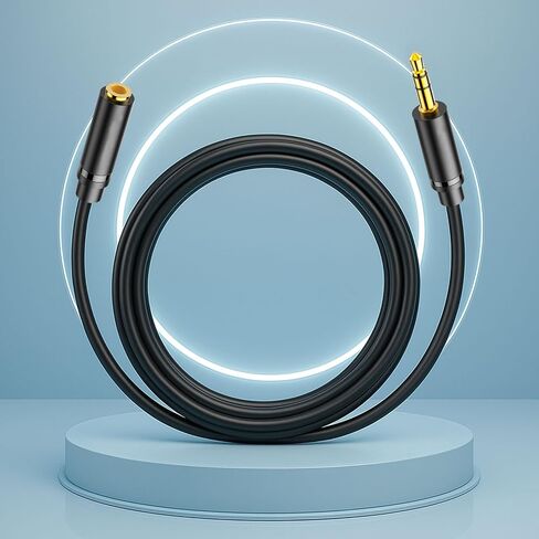 3.5mm Audio Extension Cable - 9.8 Feet Length, Hi-Fi Stereo Sound, for Headphones/Speakers/Phones in Saudi Arabia