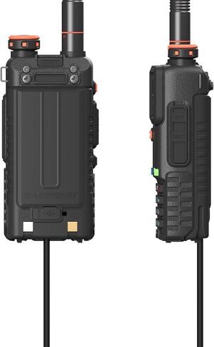 2 Pack BAOFENG UV-5RH Pro GPS Battery Eliminator Car Charger 12-24V for GM-5RH GMRS Radio Replacement K5Plus Two Way Radio Battery in Saudi Arabia