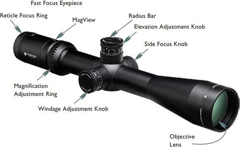 Vortex Optics Viper HS-T Second Focal Plane Riflescopes in Kuwait