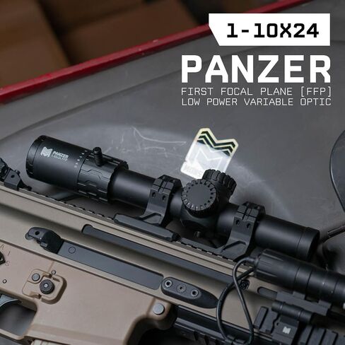 نطاق المستوى البؤري الأول Monstrum Panzer 1-10x24 FFP LPVO in Saudi Arabia
