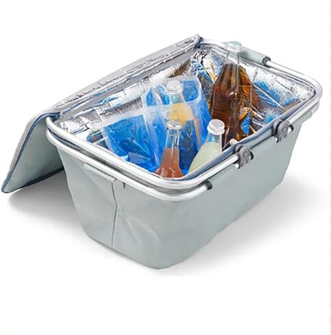 Flexible Ice Sheet 2-Pack - 4.9x13.4 Inch Reusable Freezer Packs for Lunch Box, Cooler, & Bags - Stay Flexible When Frozen, BPA Free, No Leak Gel Ice Packs for Food, Drinks, Work, BBQ, Camping in Saudi Arabia