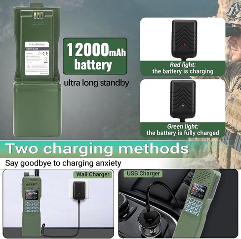 BAOFENG Radio AR-152 PRO Ham Radio Handheld 10W Rechargeable Walkie Talkies Long Range Two Way Radio NOAA Weather Radio with GPS,APP Programming Copy Frequency USB Charging Survival Radio(2 Pack) in Saudi Arabia