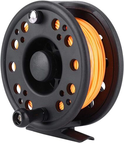Drfeify Roller with Plastic Steering Wheel with Light Light Installation Line for Fishing - GLA Accessory / 8 Orange GLA7 / 8 in Saudi Arabia