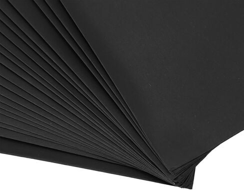 Dpofirs Record - Matte Black 350 GSM - 20 Pieces Thick Cardboard Covers for 12 Inch Panels Protective Sleeves for Collection in Saudi Arabia