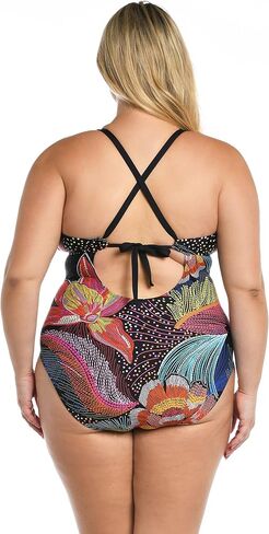 La Blanca Women's High Neck One Piece Swimsuit in Saudi Arabia