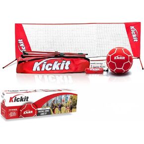 The Original KICKIT Inferno LED Soccer Tennis Game | Where Light-Up Soccer Meets Tennis | Portable 6.5' Wide x 2' high Net & Kickit Soccer Tennis Ball | Play Outdoors, Indoors, Backyard or Beach in Saudi Arabia