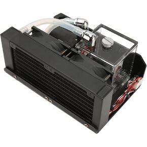 Water Cooling Pump Dual Enlarged Liquid Cooling Fan Aqueous Cooling Liquid Cooling System Water Water Cooling Pump D5, e9s1m2gthk in Saudi Arabia