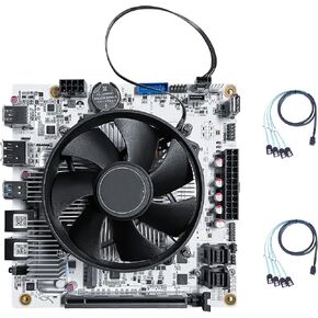 اللوحة الأم N7 8-Bay NAS Mini ITX LGA1700 معالج AMD 8845HS (8C/16T)، 2 × 10 جيجا منافذ RJ45، 2 * SO-DIMM DDR5 MAX 96G، 2 * M.2 NVMe (PCIe 4.0 x4)، 8 * SATA، 3 * USB3.2Gen1، Type-C USB4 20 جيجابت في الثانية، شاشة ثلاثية 4k/8K in Kuwait