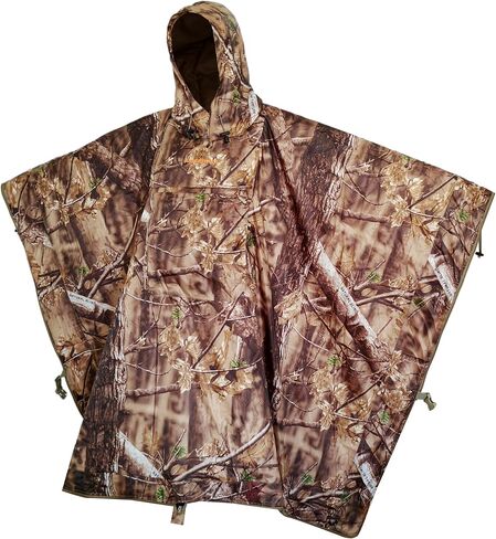 AUSCAMOTEK Camouflage Insulated Poncho with Hood - Convertible Wearable Sleeping Bag for Duck & Deer Hunting Fishing Camping in Saudi Arabia