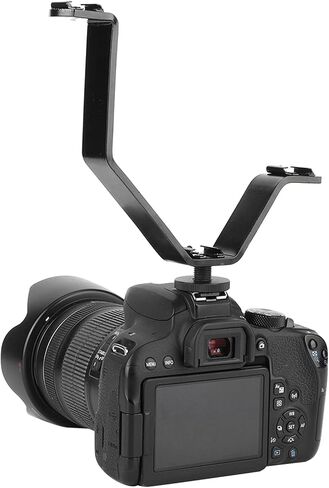 Dpofirs Extension Bracket, Performance Multifunctional Flashing Stands, Accessories for Camera Photographers Drive Outdoors in Saudi Arabia