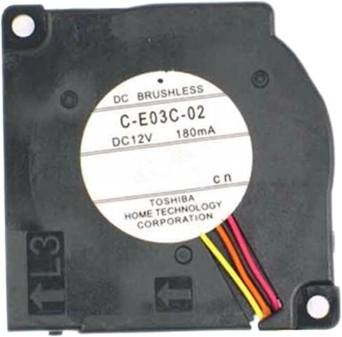 لـ C-E03C-02 C-E03C-01 12 فولت 180 مللي أمبير أربعة خطوط مروحة تبريد لجهاز العرض (مروحة C-E03C-02) in Saudi Arabia