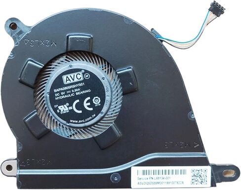 1pcs CPU Cooling Fan Cooler for ND75C07-19A18 DC5V 0.5A 4Pin for HP Pavilion15-DY 15-DY1024 L68134-001 in Saudi Arabia