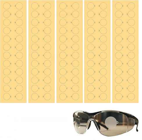 Shooting & Hunting Glasses Patches - 120 Pack 20mm Semi-Transparent Dots to Fix Cross Eye Dominance, Improve Aim & Maintain Peripheral Vision for Target Practice, Archery & Hunting in Saudi Arabia