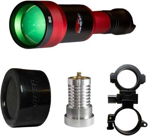 Hyperion 50 Gun Hunters Kit with Light Module and Adjustable Predator Pro Mount, Long Range Light for Night Time Predator, Hog and Varmint Hunting in Saudi Arabia