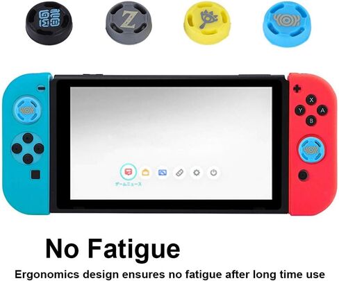 for Switch Silicone hat, Avoid Slip Replacement Joystick Silicone Cover hat for Switch, Thumb Grip for Switch/PS3/PS4 in Saudi Arabia