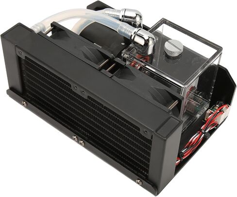 Water Cooling Pump Dual Enlarged Liquid Cooling Fan Aqueous Cooling Liquid Cooling System Water Water Cooling Pump D5, e9s1m2gthk in Saudi Arabia