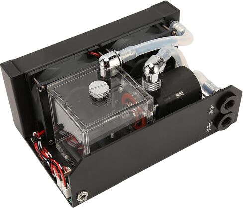 Water Cooling Pump Dual Enlarged Liquid Cooling Fan Aqueous Cooling Liquid Cooling System Water Water Cooling Pump D5, e9s1m2gthk in Saudi Arabia