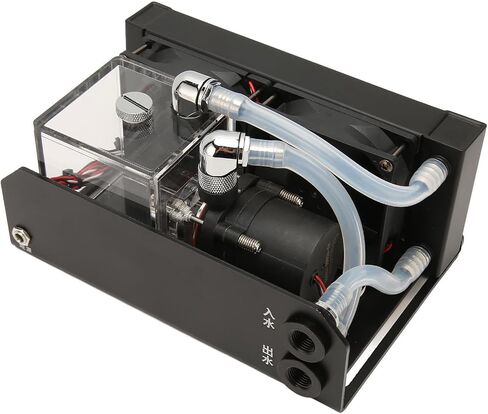 Water Cooling Pump Dual Enlarged Liquid Cooling Fan Aqueous Cooling Liquid Cooling System Water Water Cooling Pump D5, e9s1m2gthk in Saudi Arabia