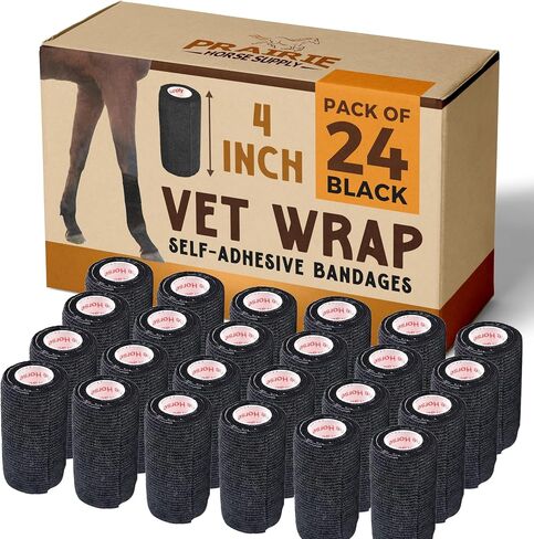 Prairie Horse Supply Vet Wrap Tape Bulk (Assorted Camo Colors) (6 Pack) (4 Inches Wide) Vet Wrap Medical First Aid Tape Self Adhesive Adherent for Ankle Wrist Sprains and Swelling in Saudi Arabia