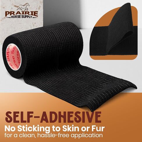Prairie Horse Supply Vet Wrap Tape Bulk (Assorted Camo Colors) (6 Pack) (4 Inches Wide) Vet Wrap Medical First Aid Tape Self Adhesive Adherent for Ankle Wrist Sprains and Swelling in Saudi Arabia