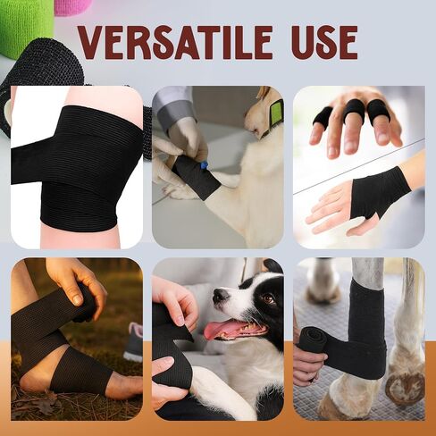 Prairie Horse Supply Vet Wrap Tape Bulk (Assorted Camo Colors) (6 Pack) (4 Inches Wide) Vet Wrap Medical First Aid Tape Self Adhesive Adherent for Ankle Wrist Sprains and Swelling in Saudi Arabia