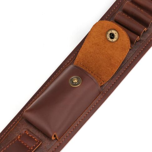 Tourbon Shotgun 12 Gauge Ammo Shell Holder Bandolier Gun Shoulder Strap Sling (Swivels Type 1) in Saudi Arabia