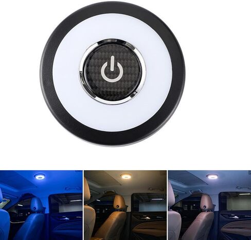 Car Reading Light for Skoda Octavia Superb Rapid Rapid Spaceback Fabia Scala, LED Interior Ceiling Roof Lights, Magnetic Rechargeable USB Trunk Lamp Portable Car Interior Atmosphere Light in Kuwait