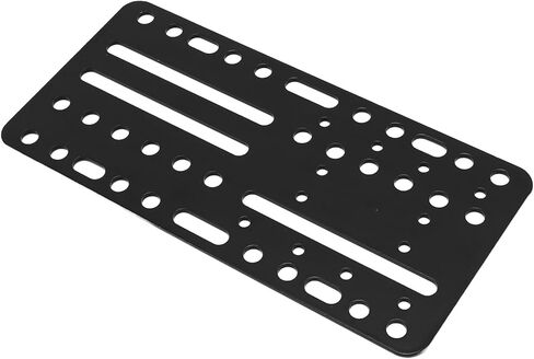 CHICIRIS USB Handbrake Mount Plate Durable Bracket for SIM Racing Shifter for PC Gaming for Racing Enthusiasts Stainless Steel Black in Saudi Arabia