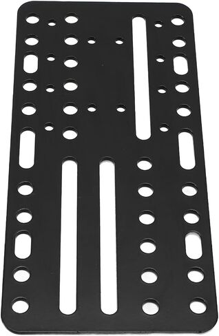 CHICIRIS USB Handbrake Mount Plate Durable Bracket for SIM Racing Shifter for PC Gaming for Racing Enthusiasts Stainless Steel Black in Saudi Arabia