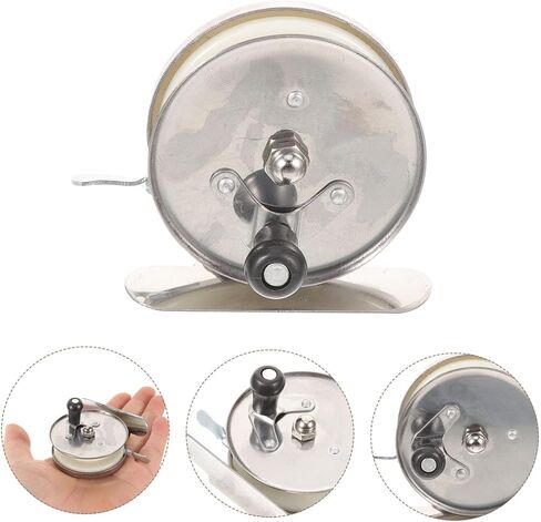 Iron Fishing Reel Lightweight Compact Fishing Wheel Durable Design for Anglers in Saudi Arabia