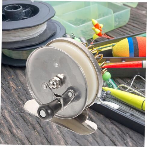 Iron Fishing Reel Lightweight Compact Fishing Wheel Durable Design for Anglers in Saudi Arabia