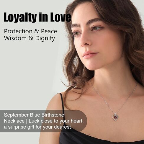 1.2CT Rose Heart Moissanite Necklace D Color VVS1 S925 18K White Gold For Wife Girlfriend Mom Daughter for Wedding Anniversary Birthday Christmas Conveys I Love You Message in Saudi Arabia