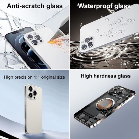 بديل الزجاج الخلفي لهاتف iPhone 13 (A2633 A2482 A2631 A2634 A2635) حاملات بدون مجموعة أدوات إصلاح (لـ 13 أزرق) (أزرق) in Kuwait