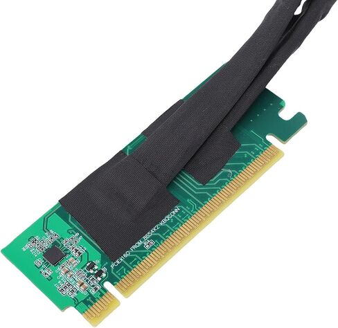 Bewinner PCIe 4.0 to SFF-8654 Extender Adapter, PCIe 4.0 x16 to SFF-8654 x2 Cable High Performance PCI e Split Extender with 256Gbps Bandwidth for Computer Motherboards in Saudi Arabia