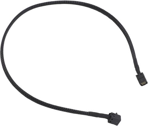 كابل Bewinner الداخلي Mini SAS HD SFF8643 إلى SFF8643 1.8ft 12Gbps 4 قنوات لوحدات تحكم SAS مع تصميم محمي لتخزين الخادم in Kuwait